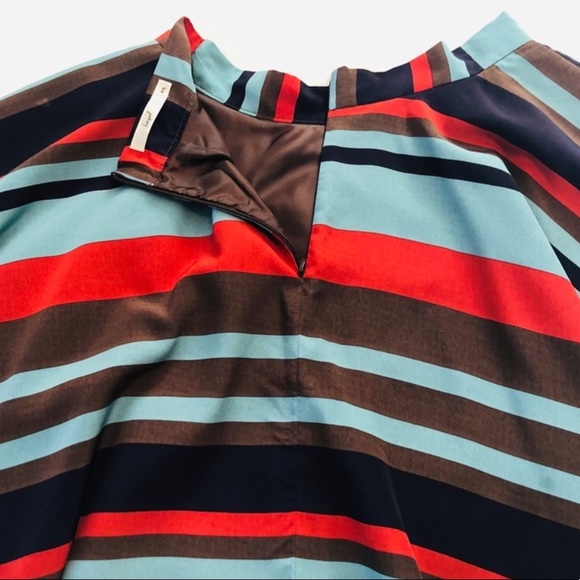 Hazel Striped Circle Mini Skirt - Picture 5 of 7